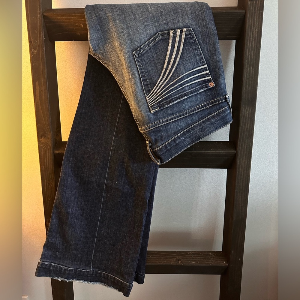 early-mid 2000s Vintage 7 For All Mankind DOJO Women's Bootcut Jeans